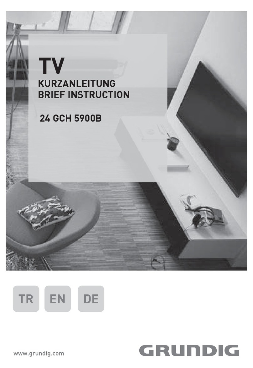 Grundig 24 GCH 5900B Reference guide Grundig 24 GCH 5900B Reference guide