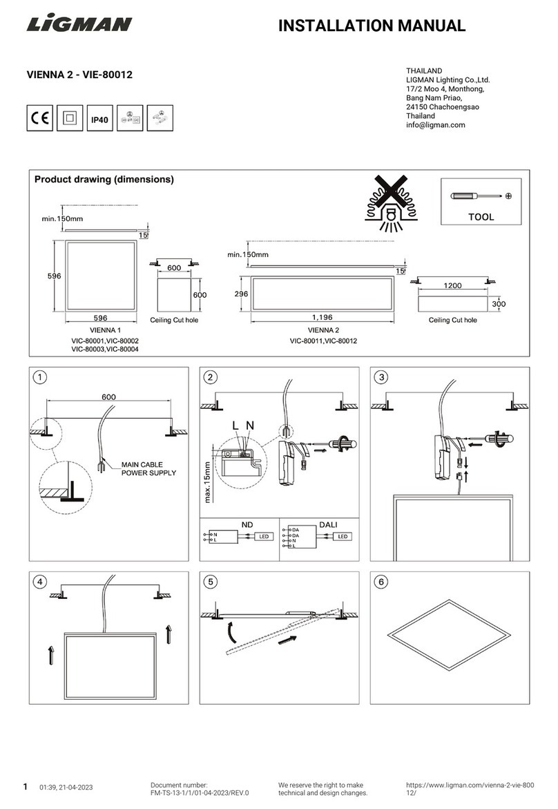 LIGMAN VIENNA 2 User manual