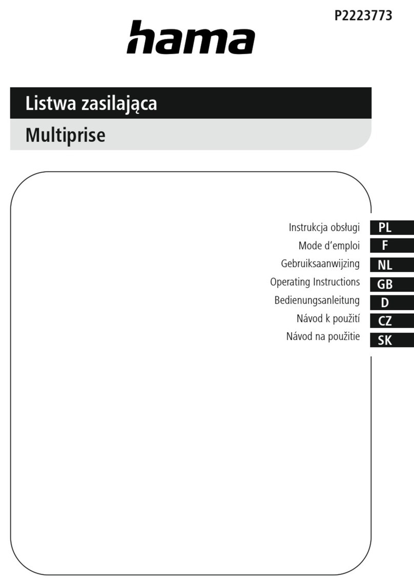 Hama P2223773 operating instructions