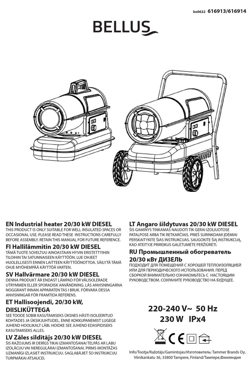 Bellus BGO1601-30 instructions