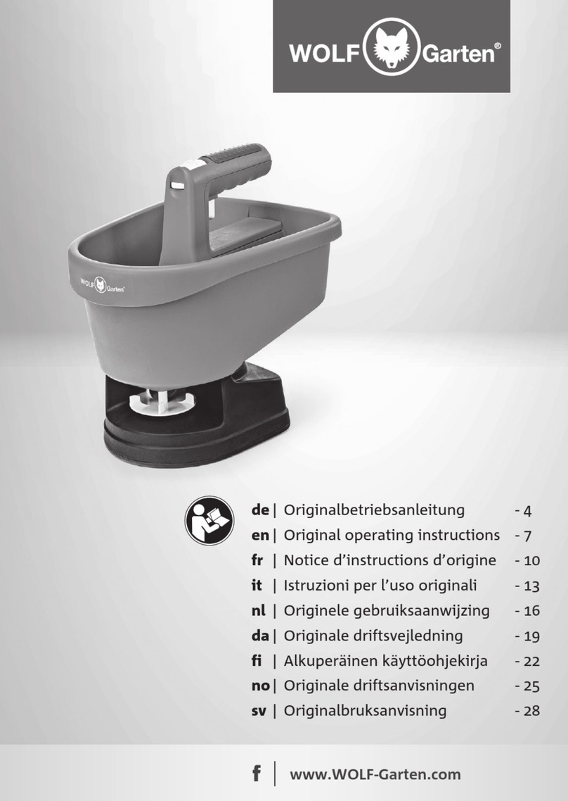 Wolf Garten 5455000A Original operating instructions
