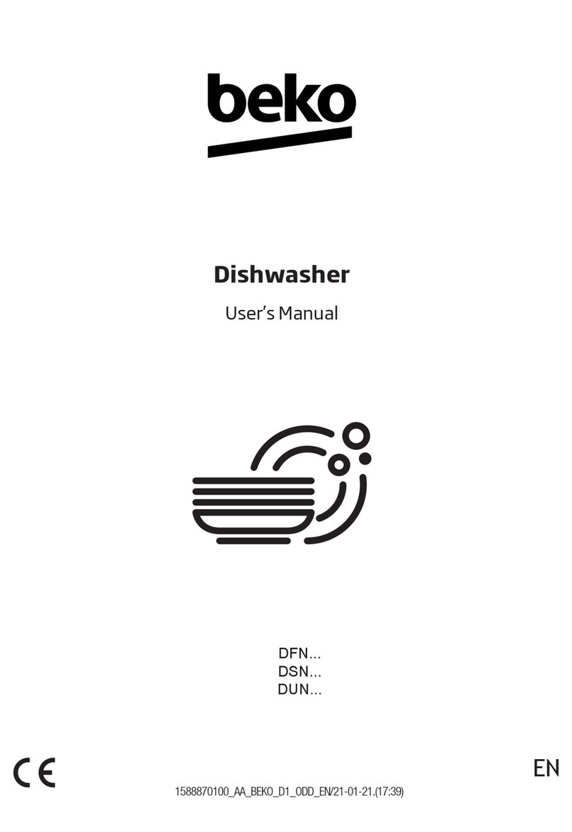 Beko DFN26421WAD user manual