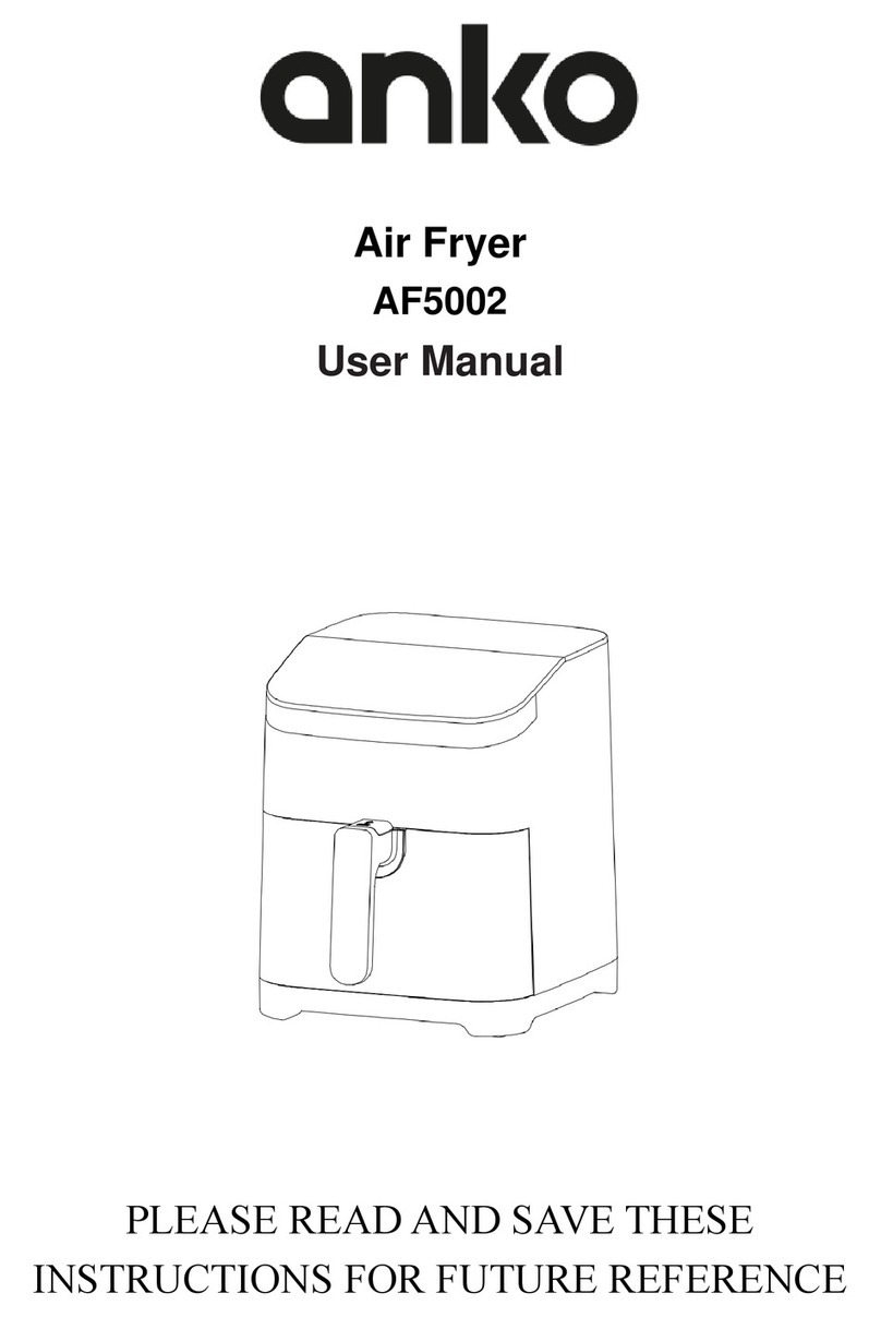 anko AF5002 user manual