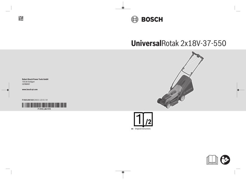 Bosch Universal Rotak 2x18V-37-550 User manual