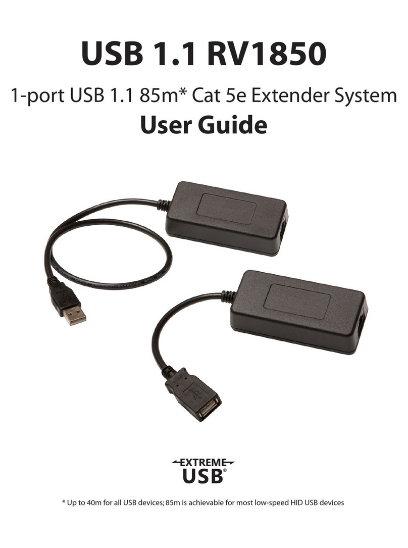 Extreme USB USB 1.1 RV1850 User manual