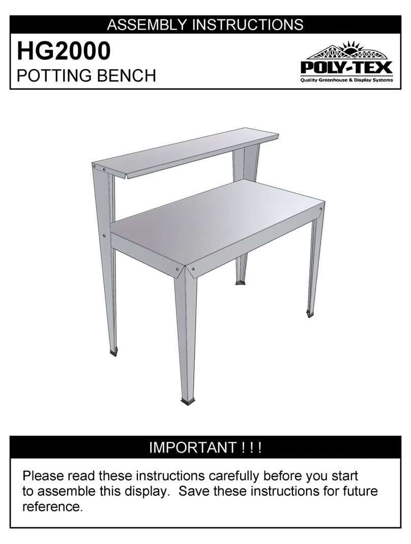 Poly-Tex HG2000 User manual Poly-Tex HG2000 User manual