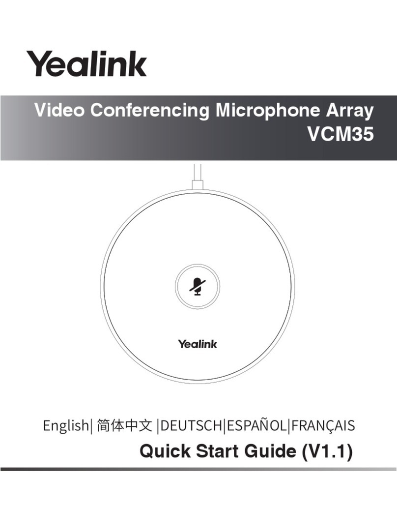 Yealink VCM35 User manual