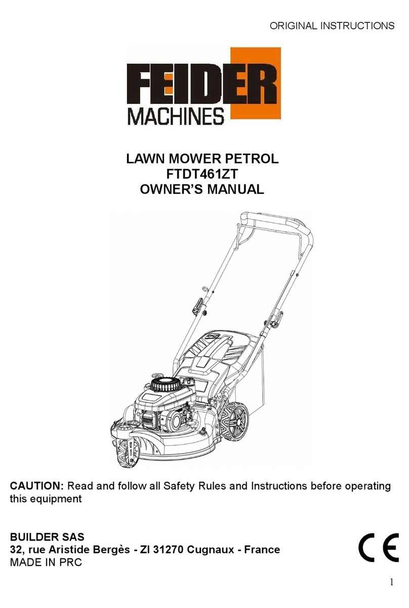 Feider Machines FTDT461ZT User manual Feider Machines FTDT461ZT User manual