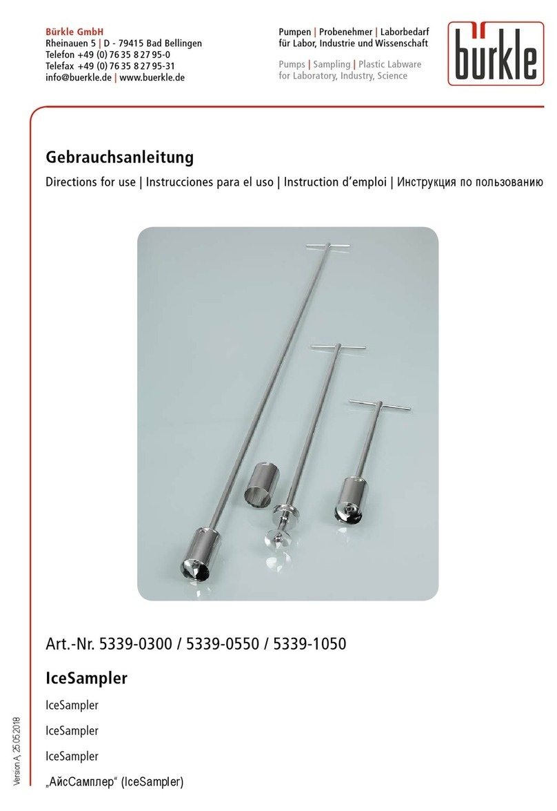 Bürkle IceSampler 5339-0300 Manual