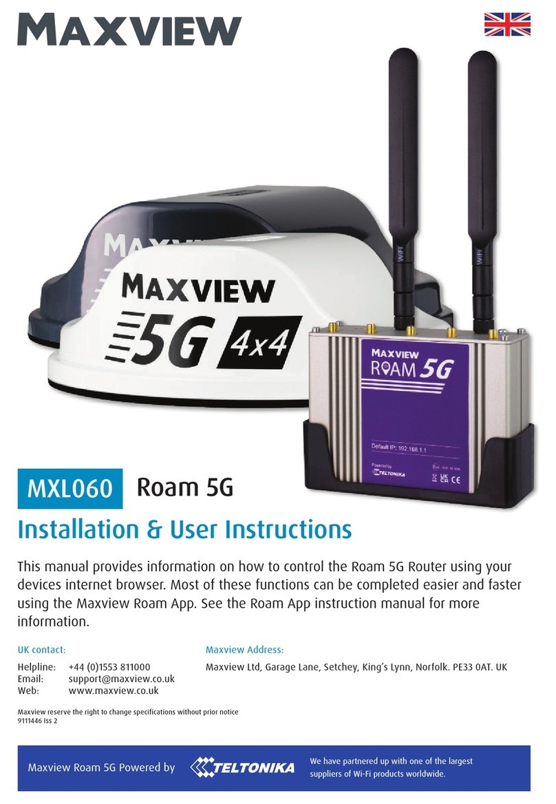 Maxview MXL060 Roam 5G Assembly Instructions