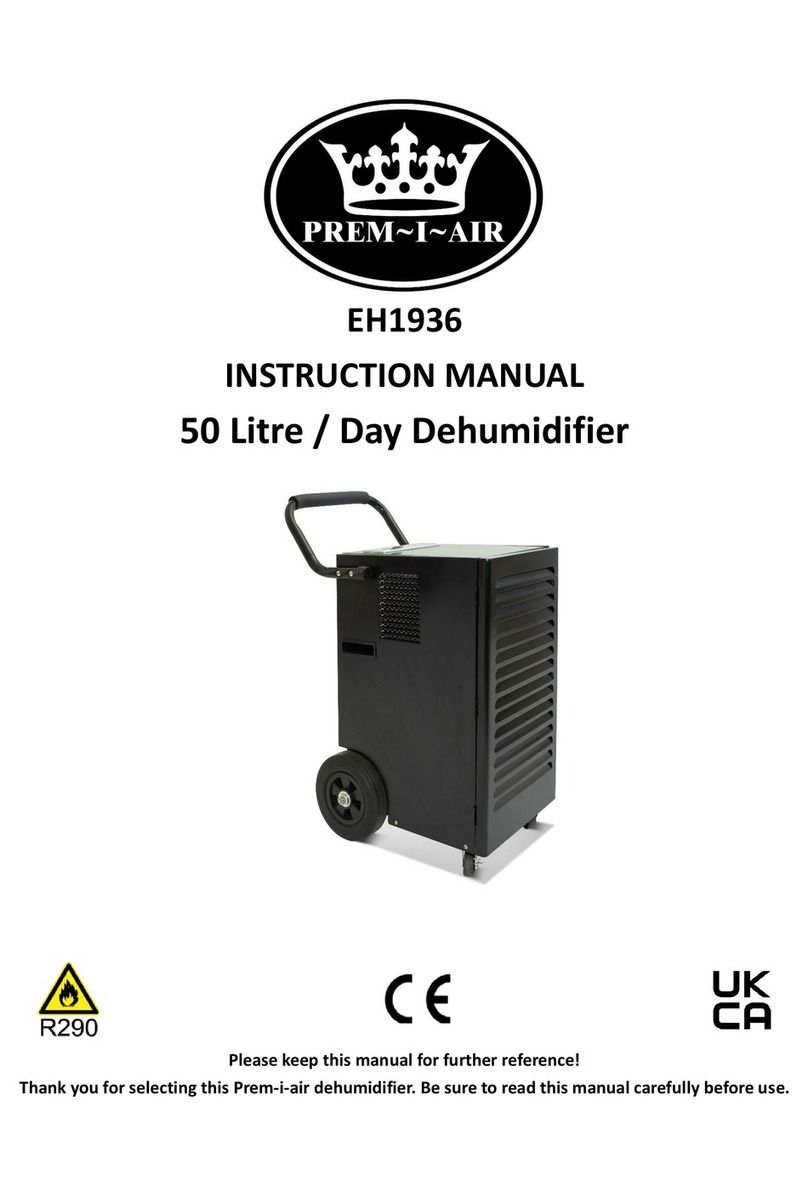 Prem-I-Air EH1936 instruction manual