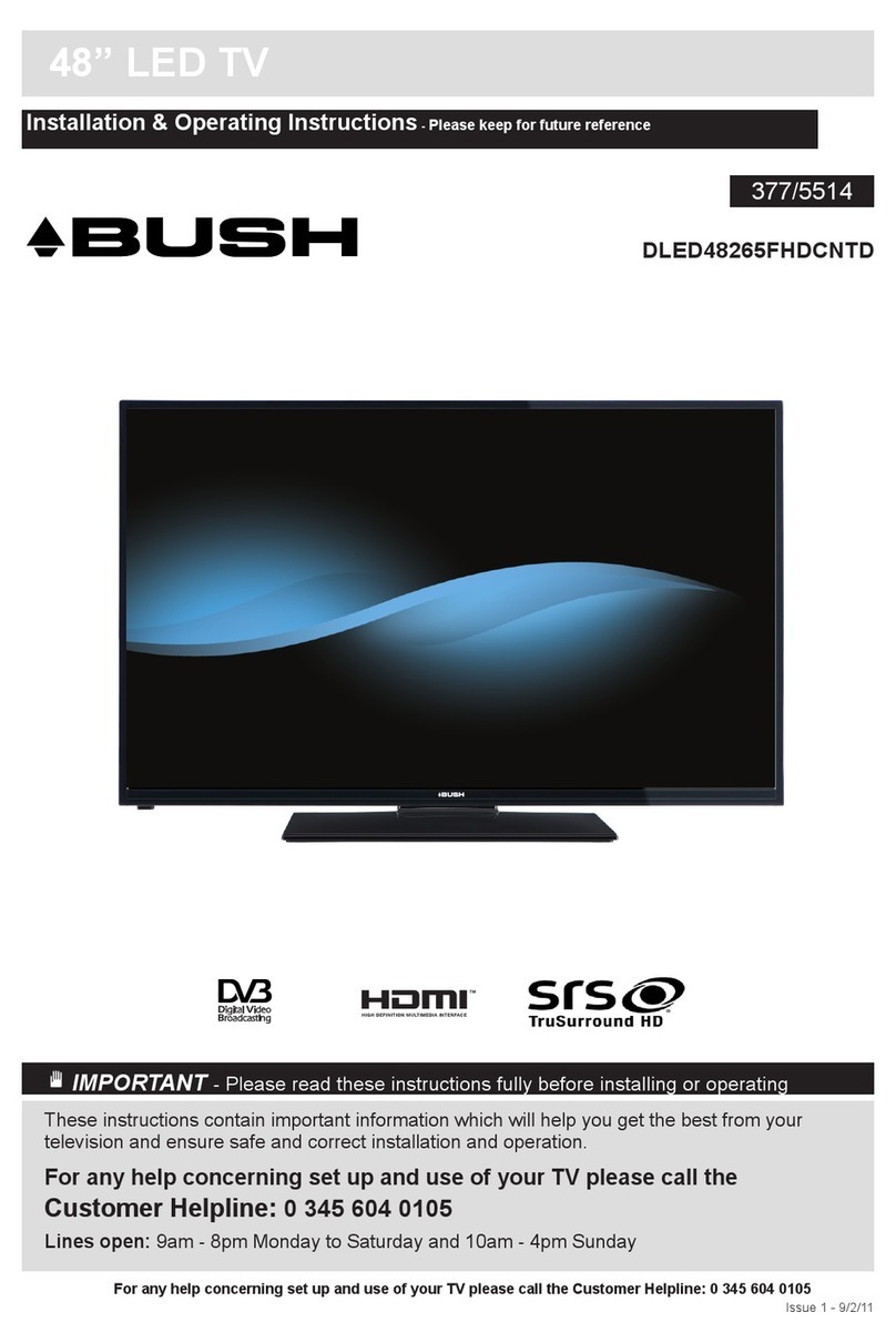 Bush DLED48265FHDCNTD Manual Bush DLED48265FHDCNTD Manual