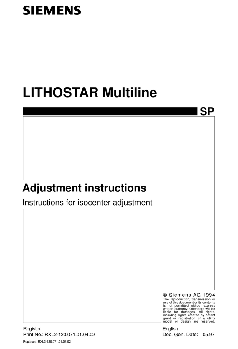 Siemens LITHOSTAR Multiline Guide
