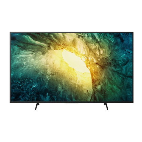 Sony BRAVIA KD-43X7052 Owner's manual