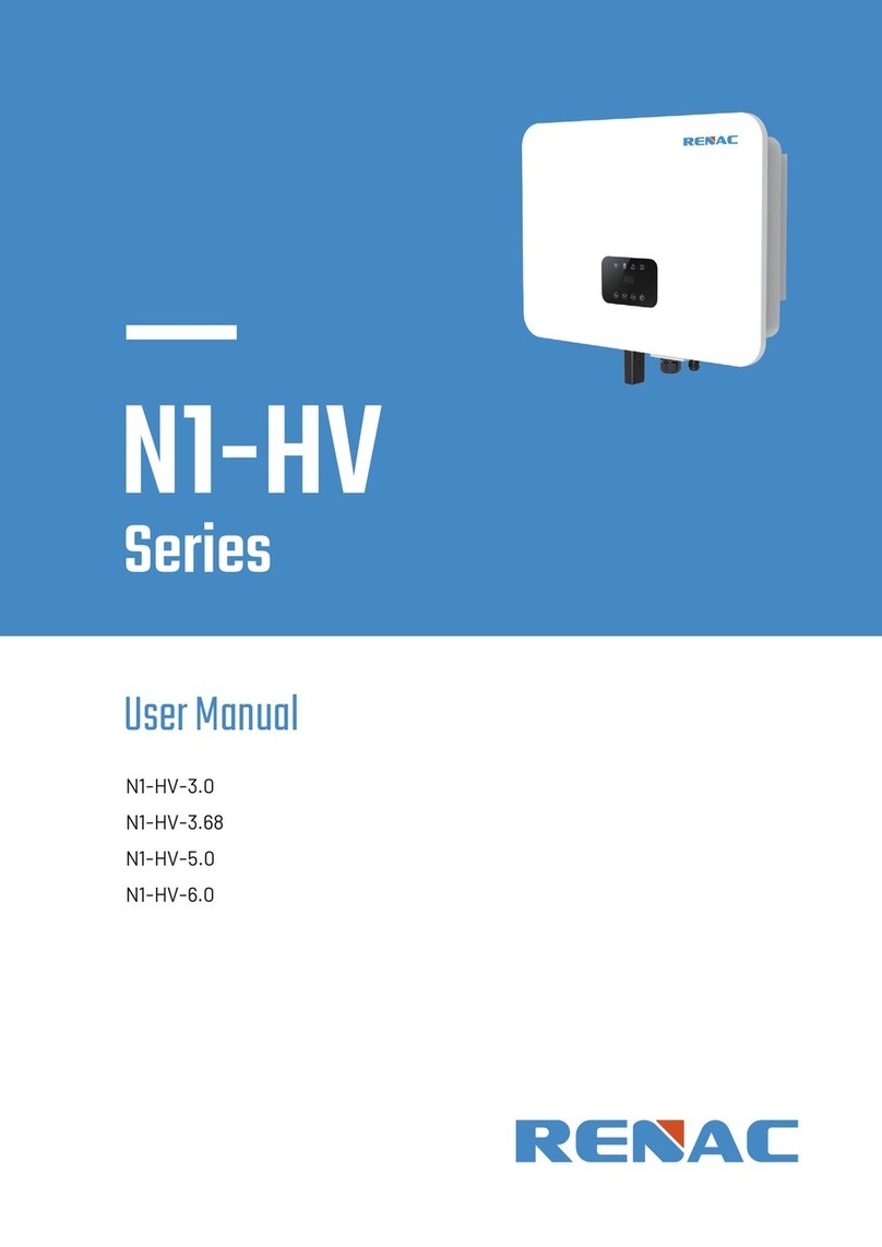 Renac N1-HV Series user manual Renac N1-HV Series user manual