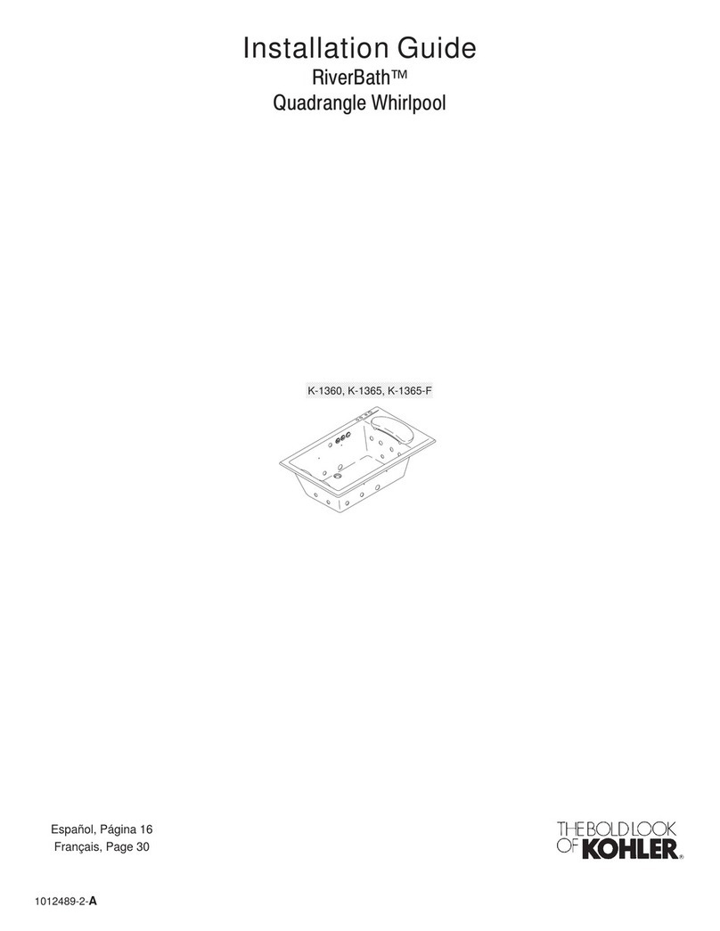 Kohler K-1360 User manual