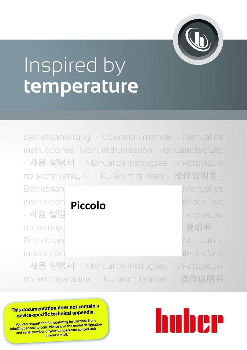 Huber Piccolo 280 OLE Operation manual