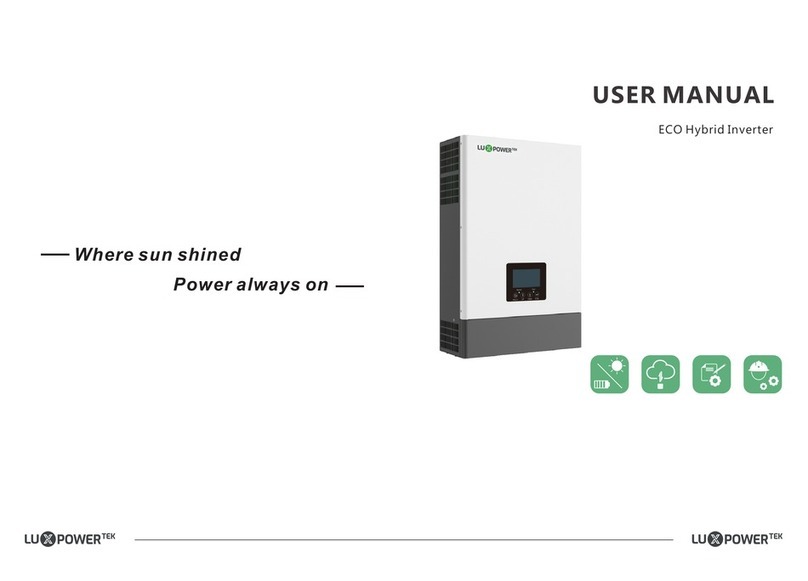 Lux Power Technology SNA5000WPV User manual