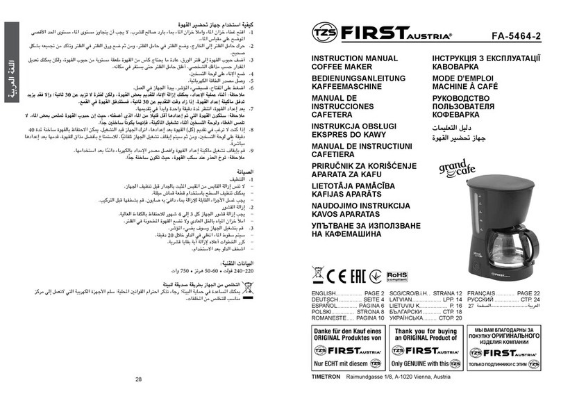 TZS First AUSTRIA FA-5464-2 instruction manual