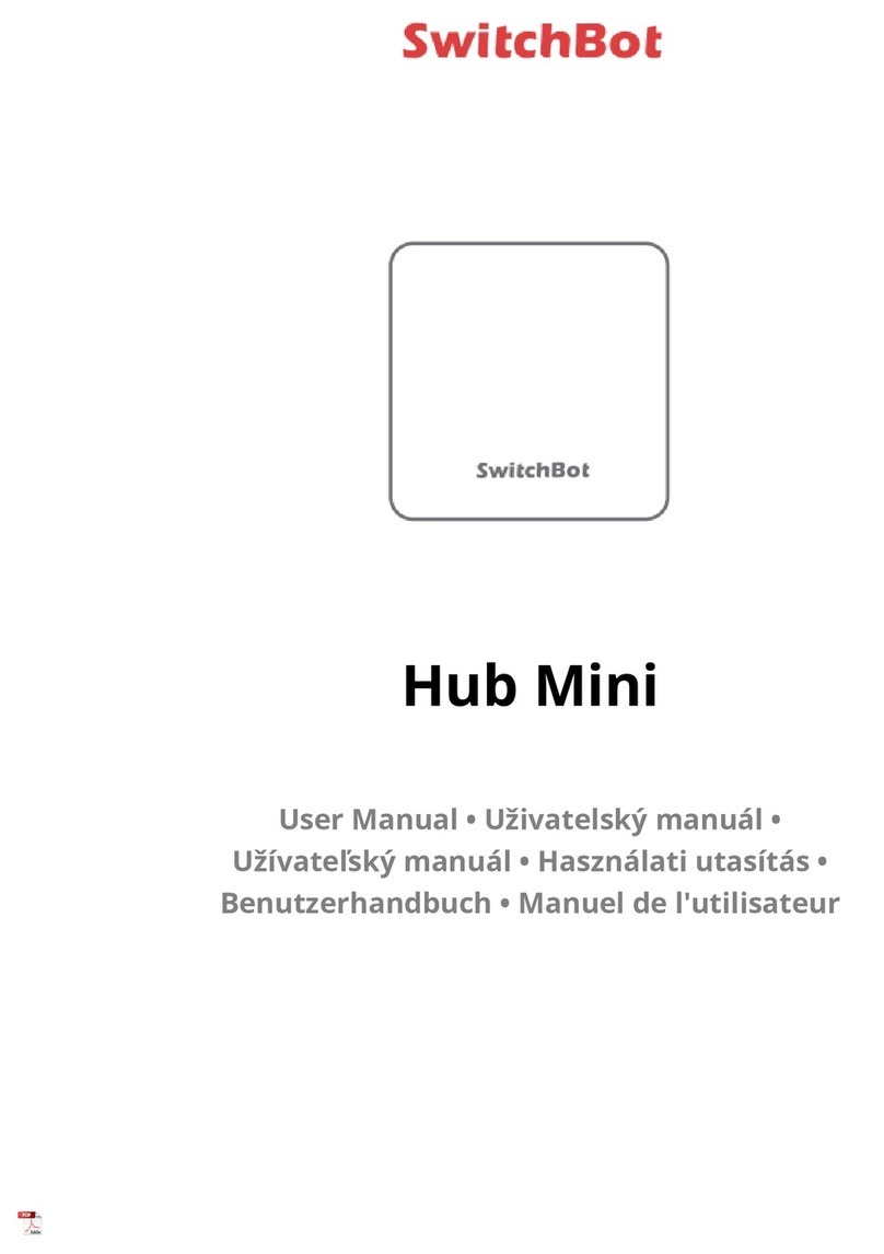 SwitchBot Hub Mini user manual