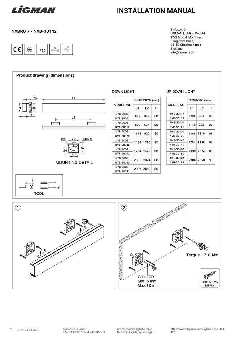 LIGMAN NYB-30142 User manual