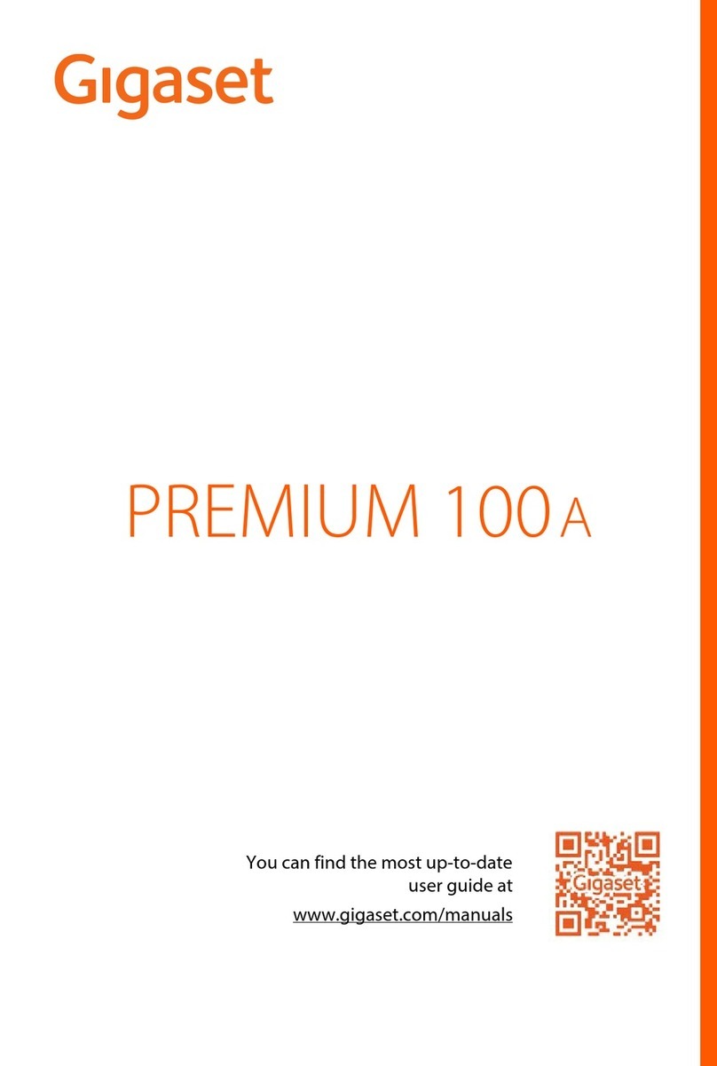 Gigaset PREMIUM 100 A User manual
