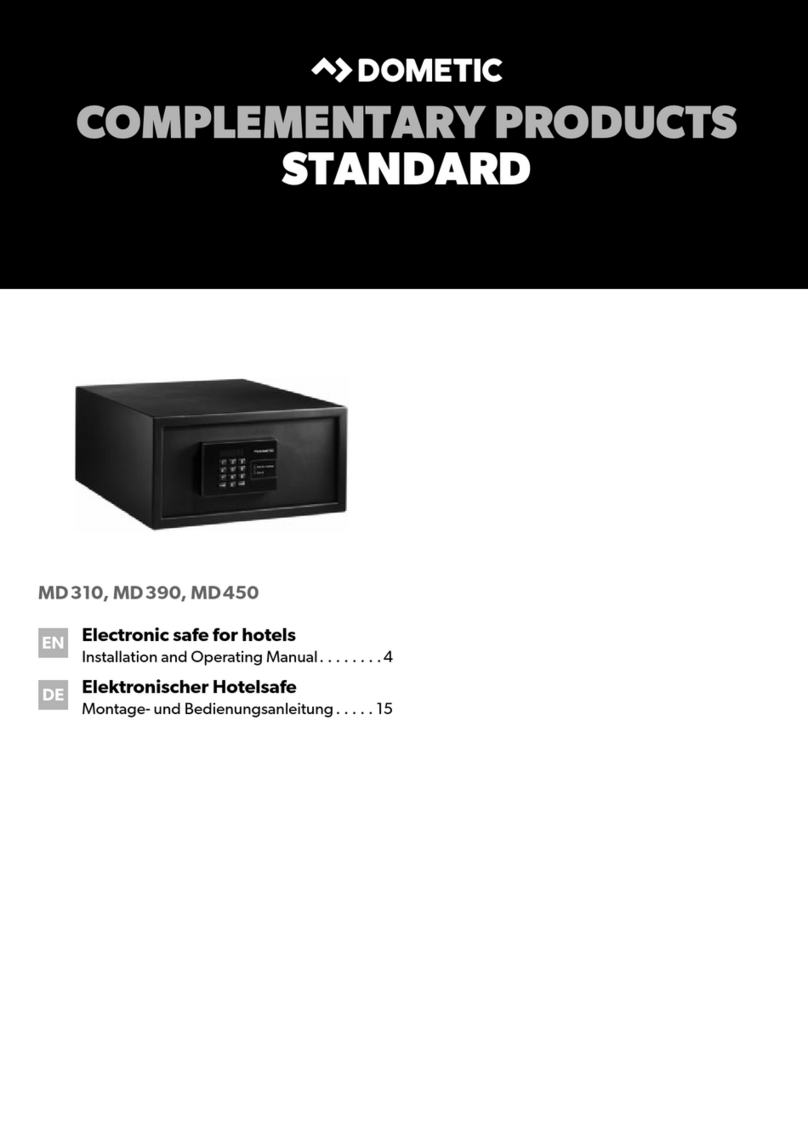 Dometic MD310 User manual