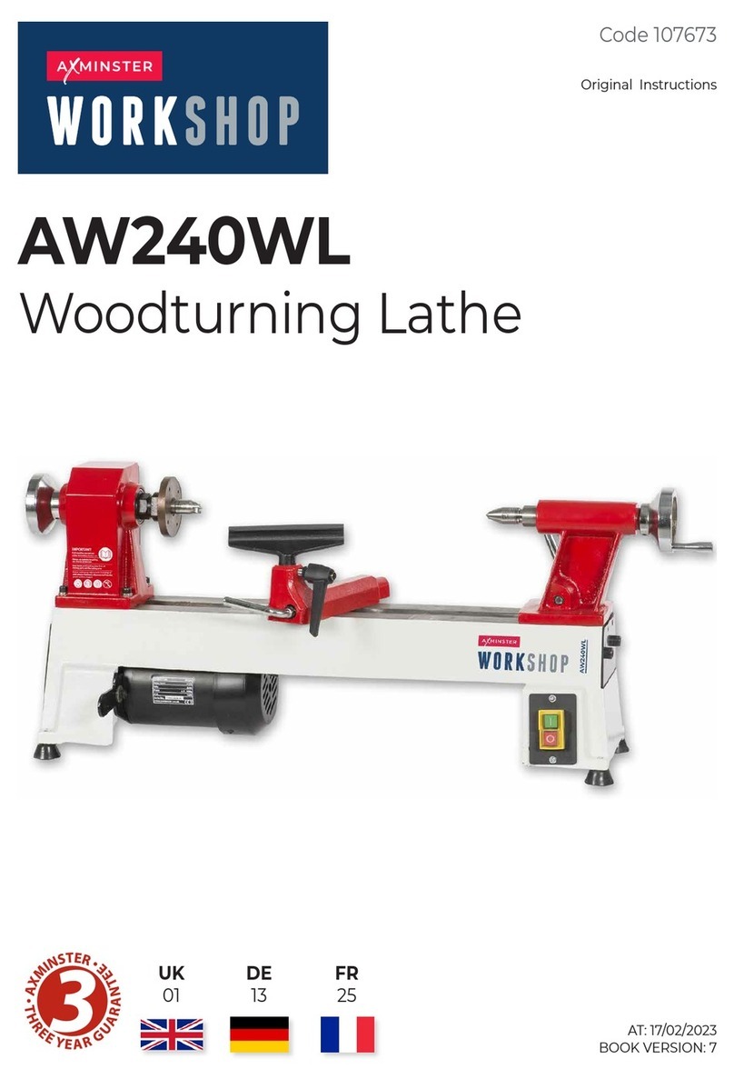 AXMINSTER WORKSHOP AW240WL Original instructions