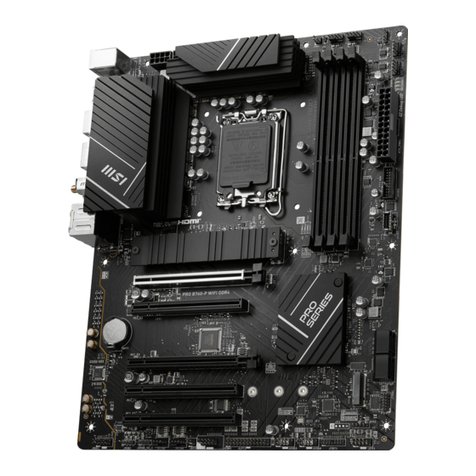 MSI PRO B760-P WIFI user guide