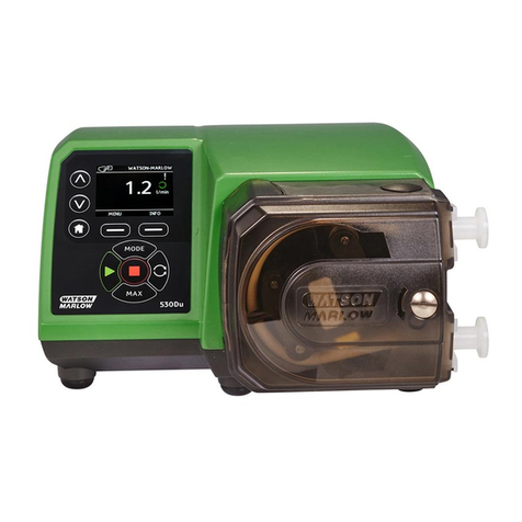Watson Marlow Pumps 500 Series user manual