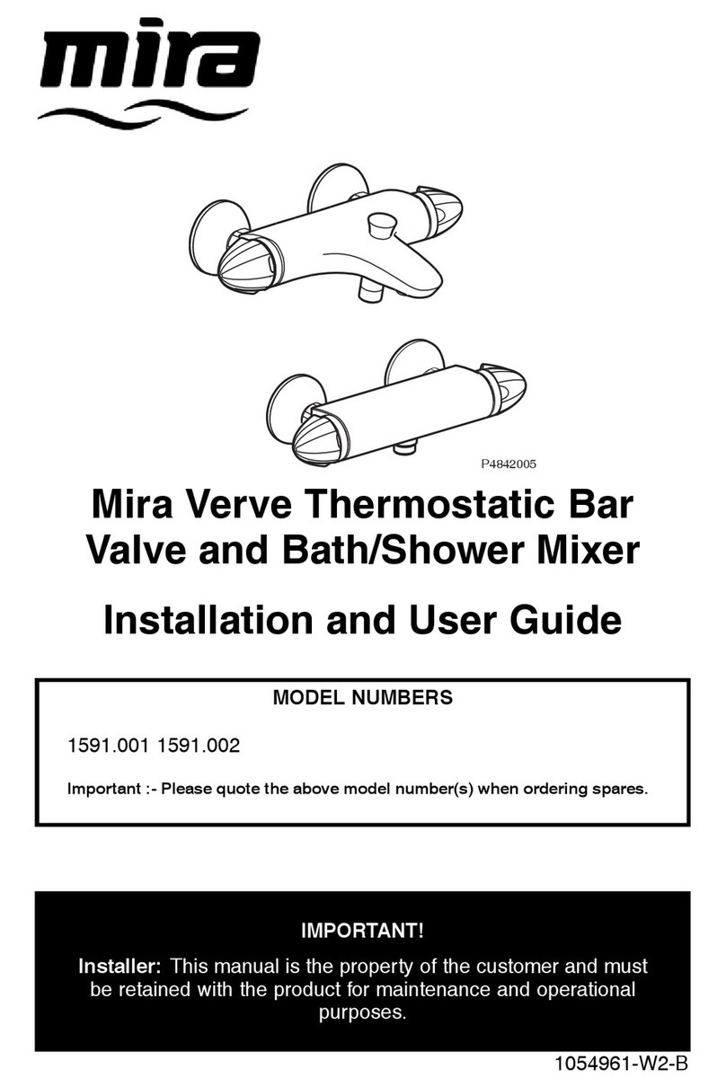 Mira 1591.001 Installation and user guide