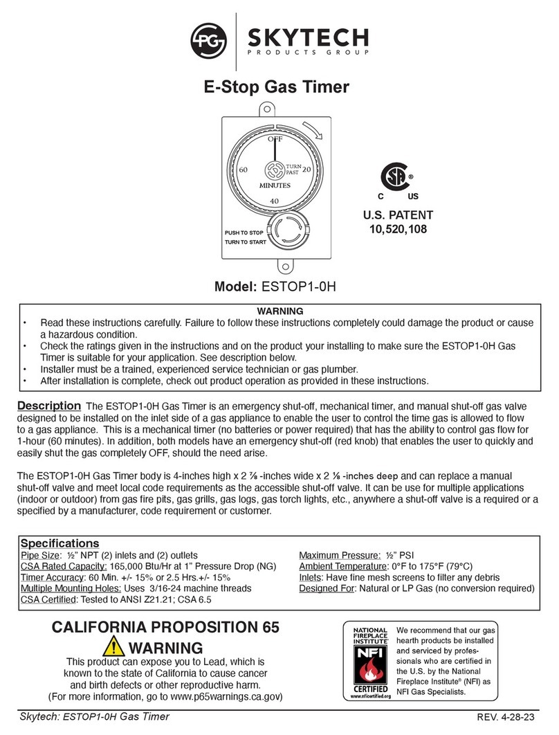 Skytech ESTOP1-0H manual