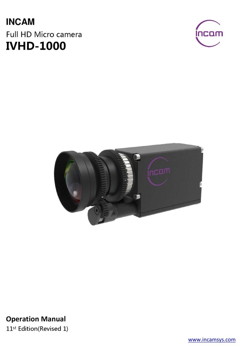 Incam IVHD-1000 Operation manual