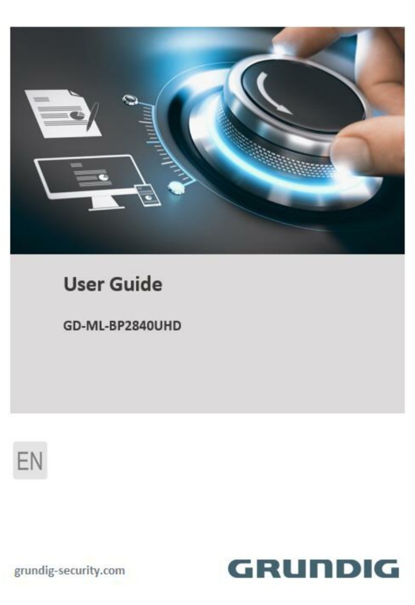 Grundig GD-ML-BP2840UHD User manual