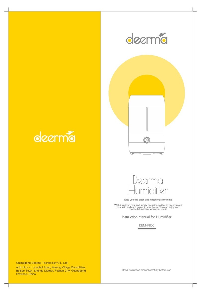deerma DEM-F800 instruction manual