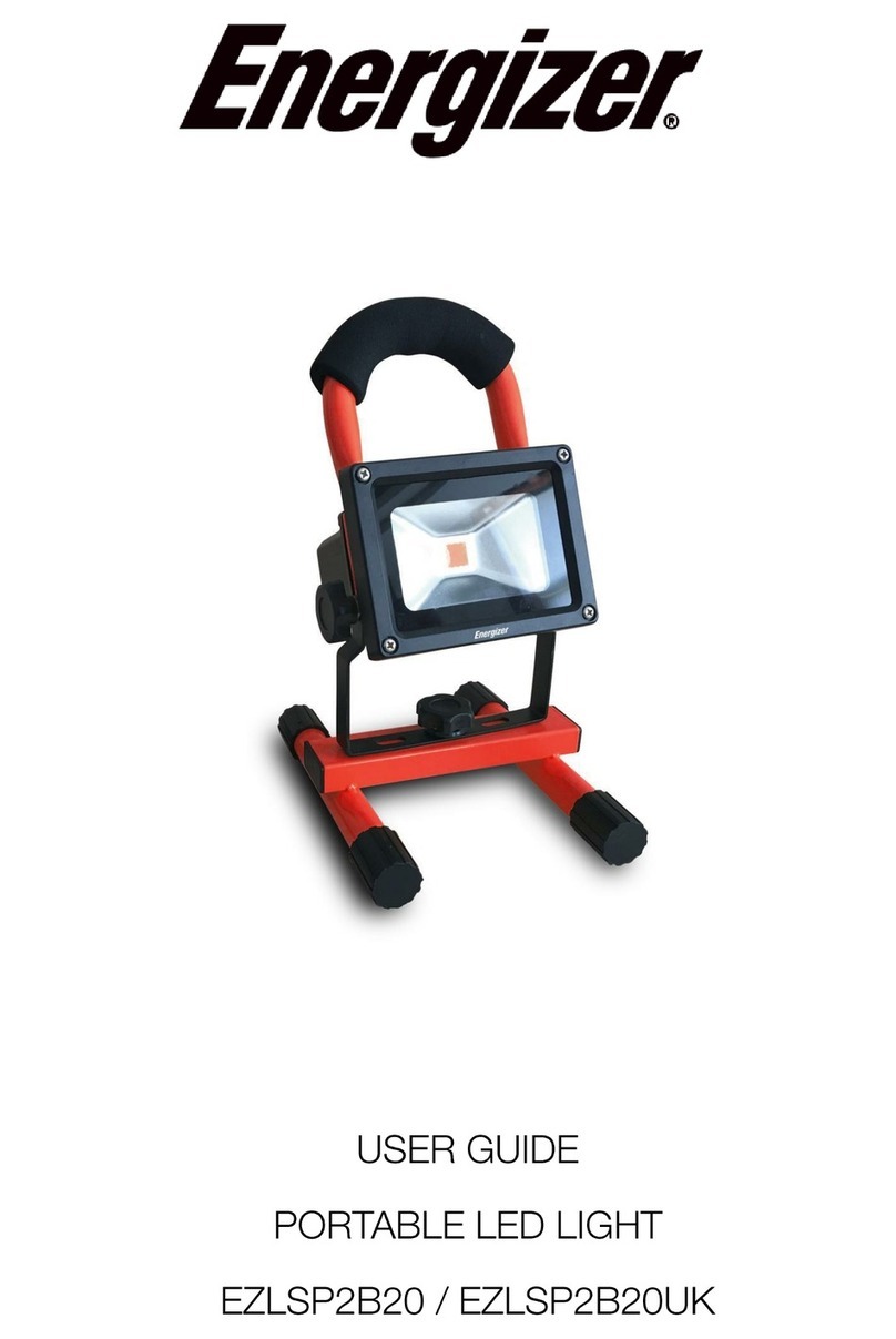 Energizer EZLSP2B20 user guide