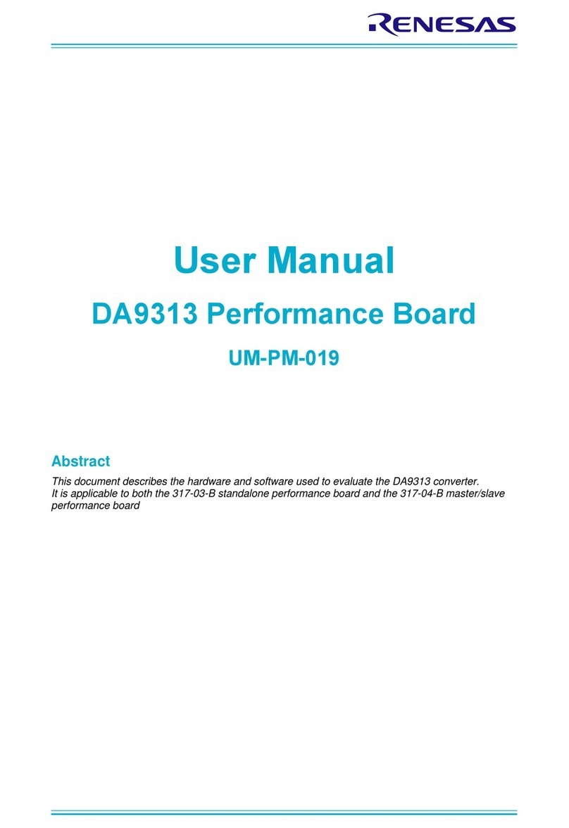 Renesas DA9313 User manual