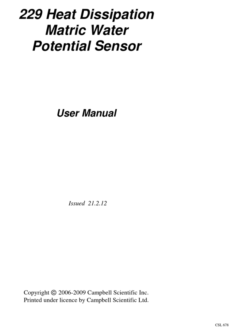 Campbell 229 User manual
