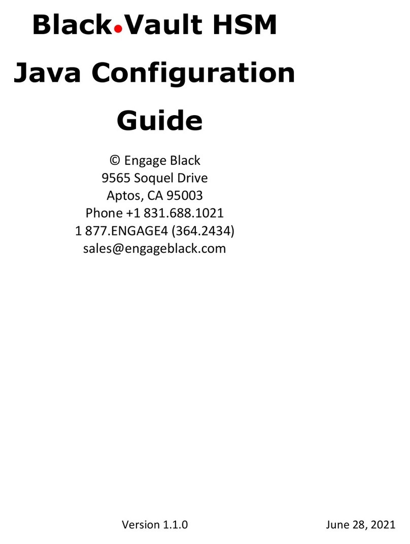 Engage Black BlackVault HSM Configuration guide