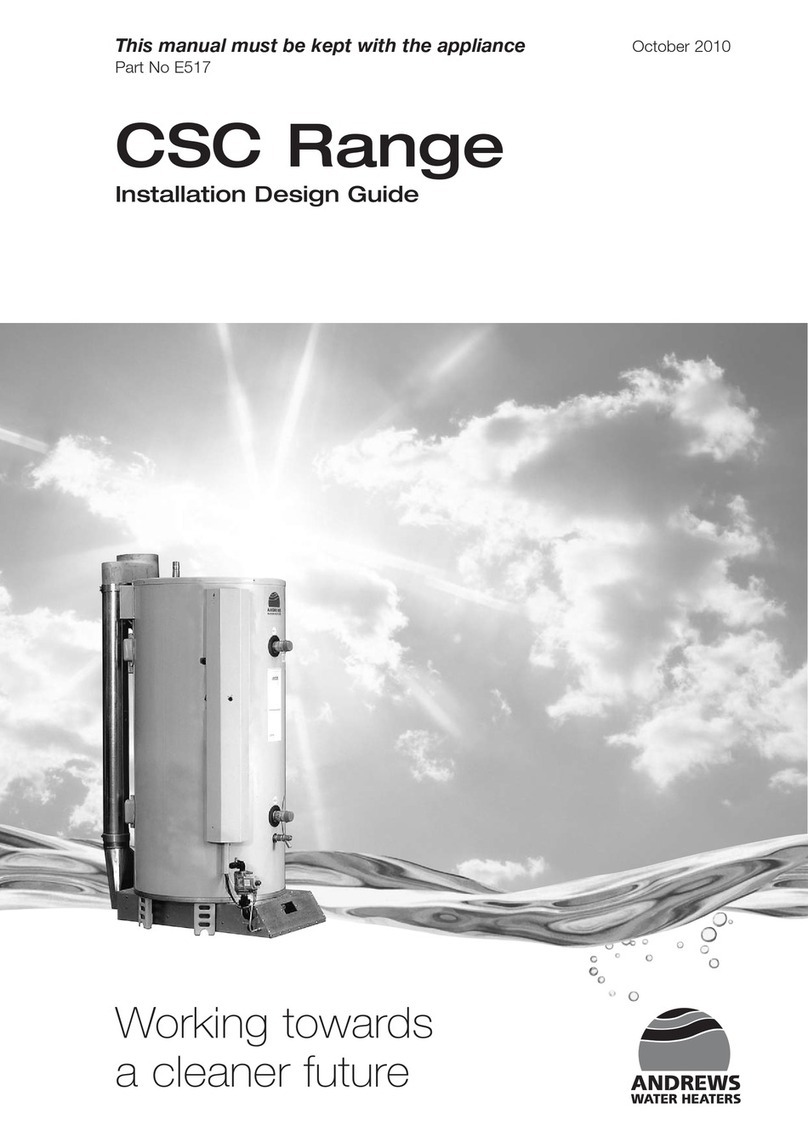 andrews CSC Series Installation design guide