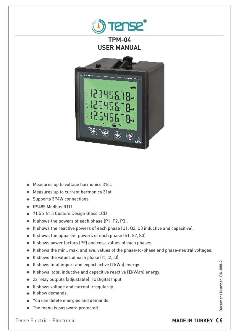 Tense TPM-04 user manual