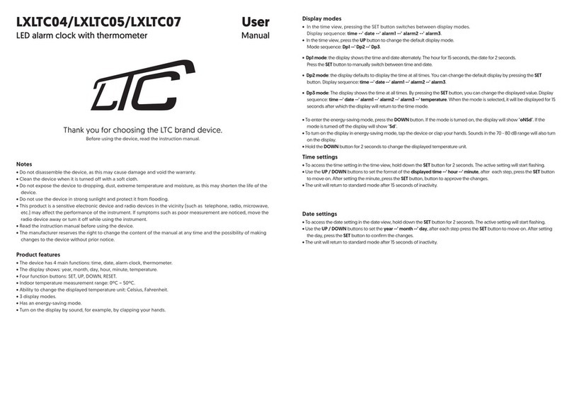 LTC LXLTC04 user manual