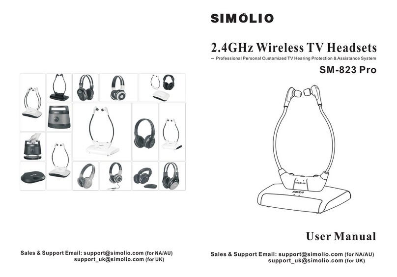 SIMOLIO SM-823 Pro User manual