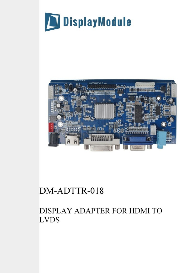 DisplayModule DM-ADTTR-018 manual