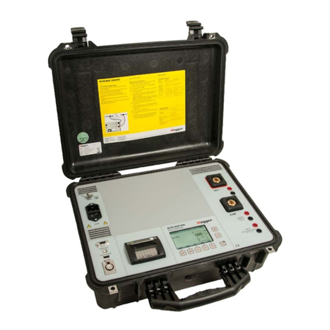 Megger MJOLNER 200 user manual
