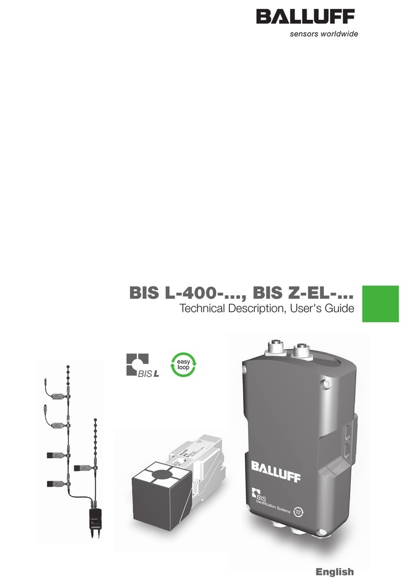 Balluff BIS L-400 Series user guide