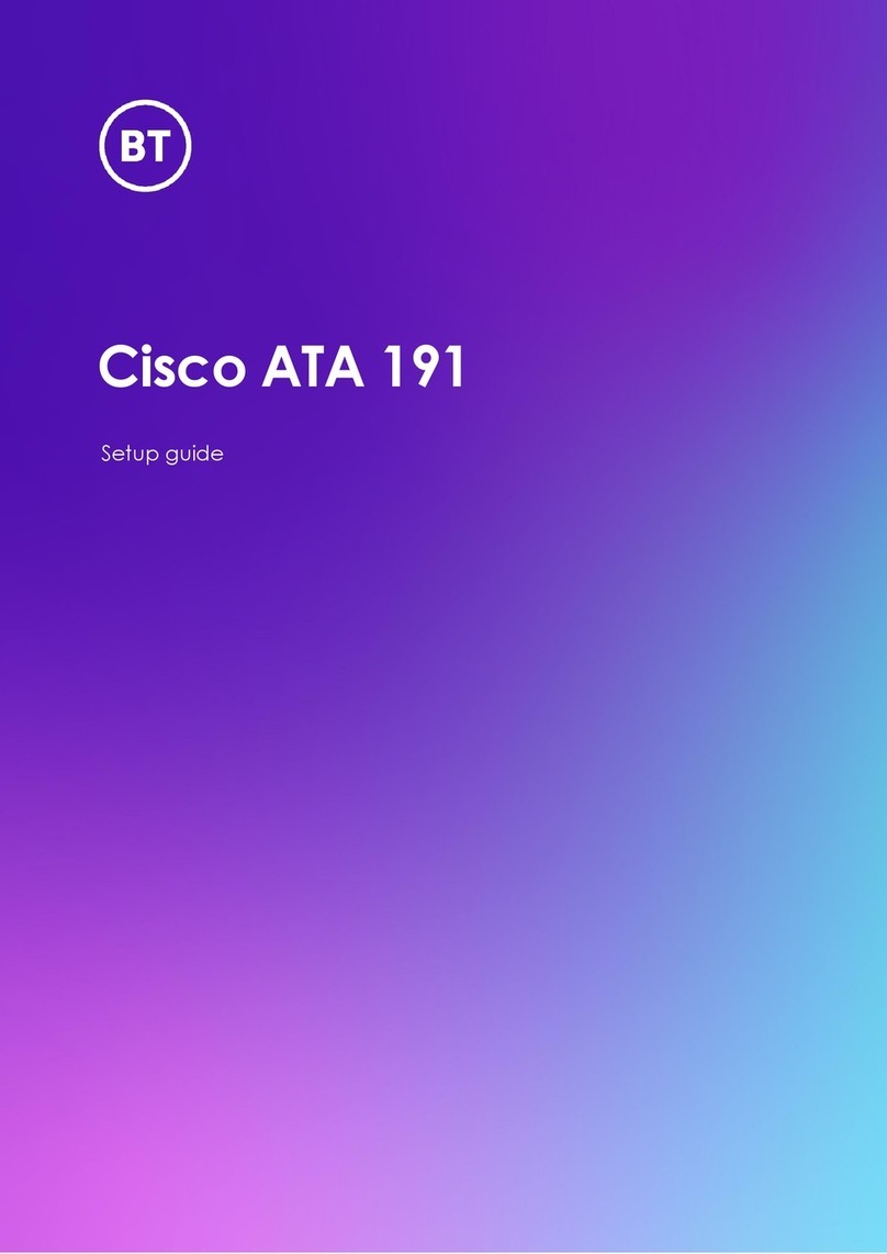 Cisco ATA 191 User manual Cisco ATA 191 User manual