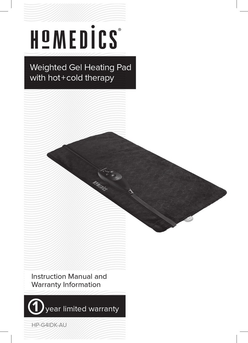 HoMedics HP-G4IDK-AU instruction manual