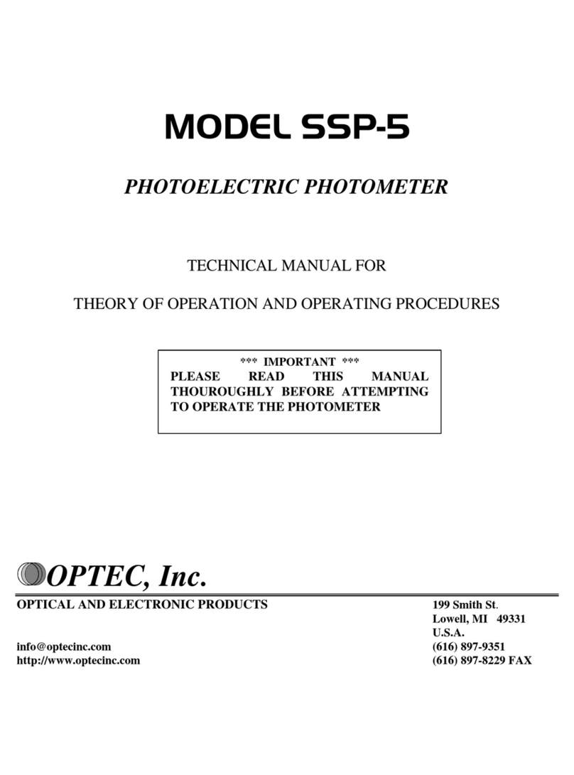 Optec SSP-5 Technical manual