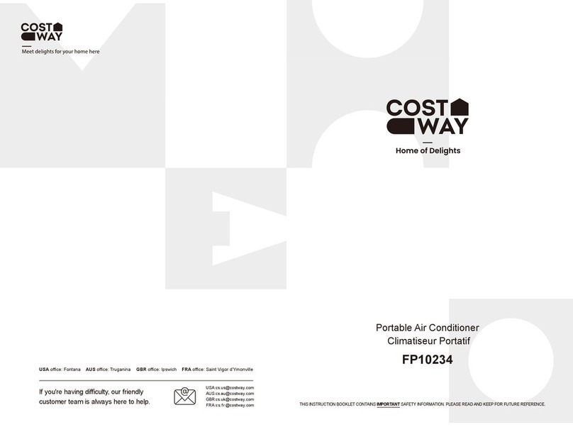 Costway FP10234 instructions